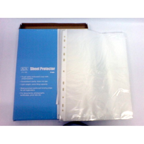 11 HOLE SHEET PROTECTOR - DOC HOLDER
